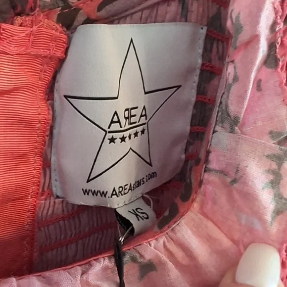 Revolve Area Stars Priya Floral Smocked Mini Dress - Picture 9 of 9